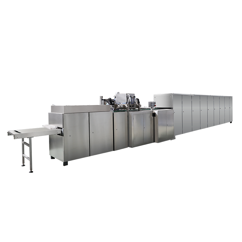 Q110 111 112 113 Automatic Chocolate Moulding Production Line