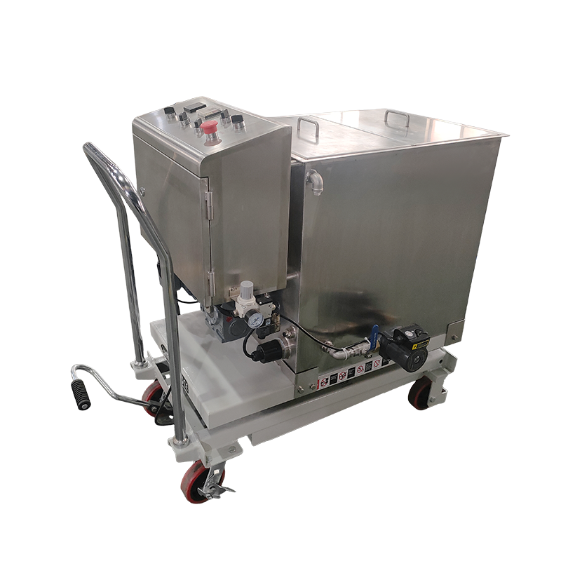 Chocolate Mobile Spraying Machine